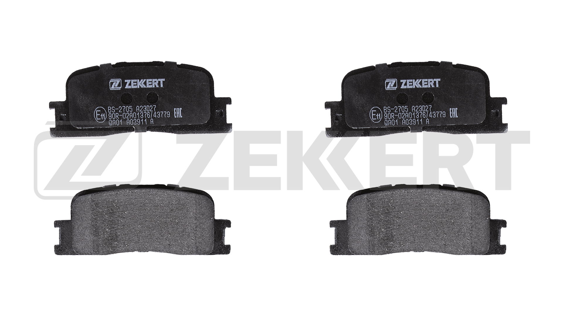 Колодки тормозные ZEKKERT BS2705