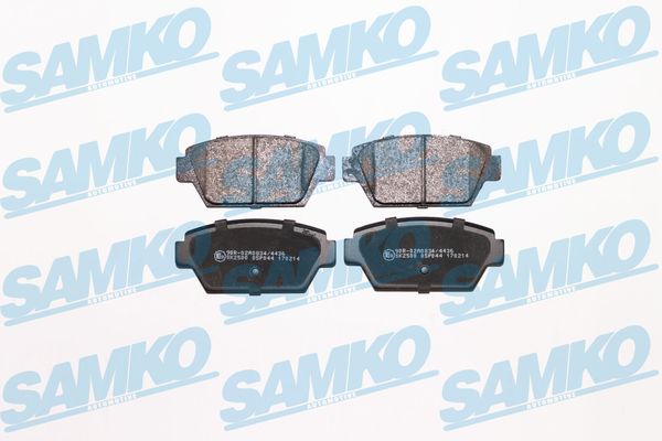 Колодки тормозные дисковые SAMKO 5SP044