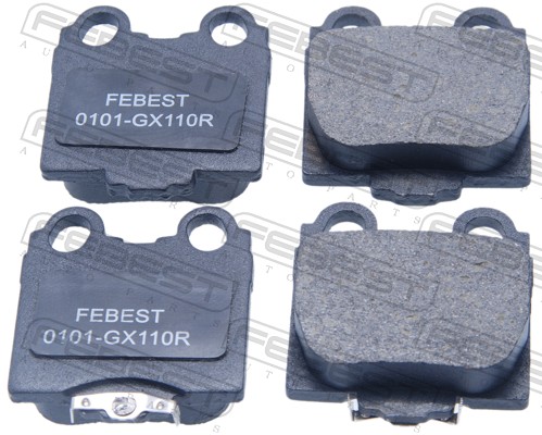 Колодка тормозная дисковая комплект FEBEST 0101-GX110R