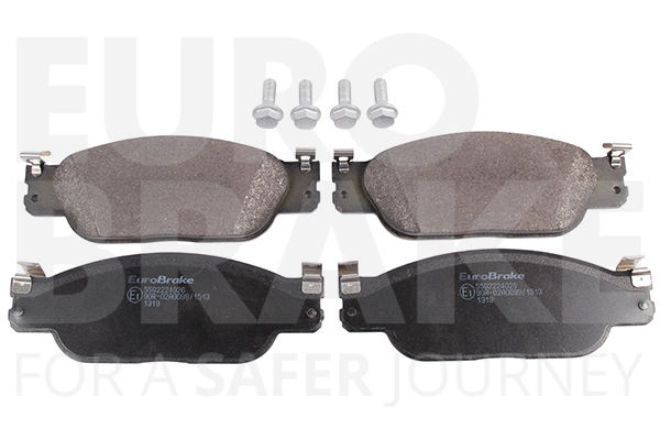 Тормозные колодки дисковые передние EUROBRAKE 5502224026