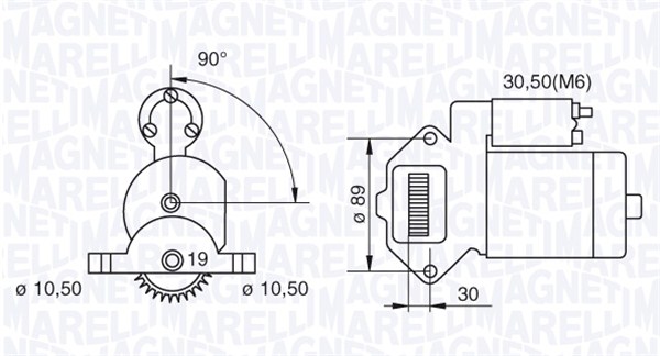 Стартер MAGNETI MARELLI 063280022010
