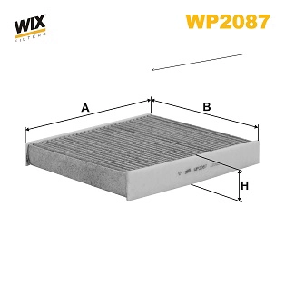 Фильтр салона WIX WP2087
