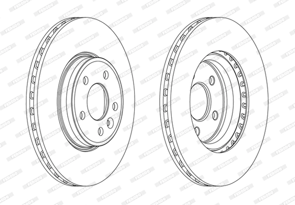 Запчасть FERODO DDF1663C