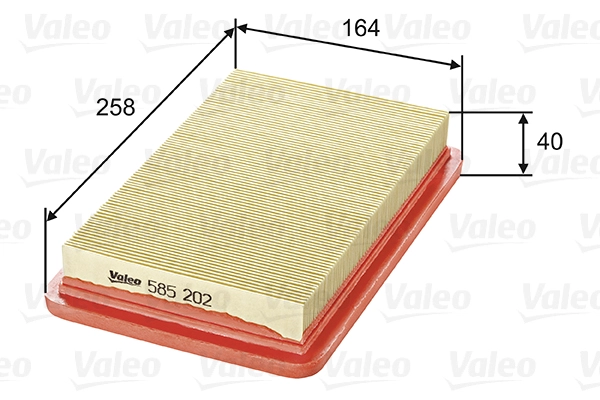 Фильтр воздушный VALEO 585202