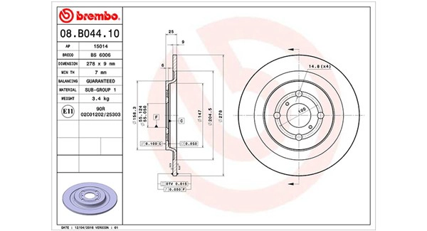 Запчасть MAGNETI MARELLI 360406111000