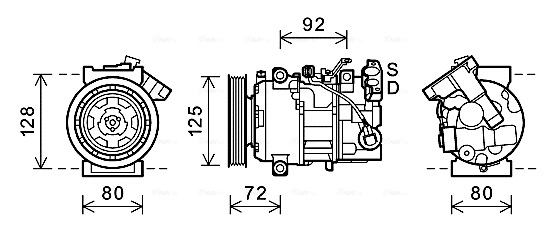 Запчасть AVA QUALITY COOLING RTAK489