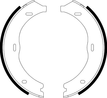 Колодки тормозные барабанные HELLA/BEHR/PAGID 8DA355050561