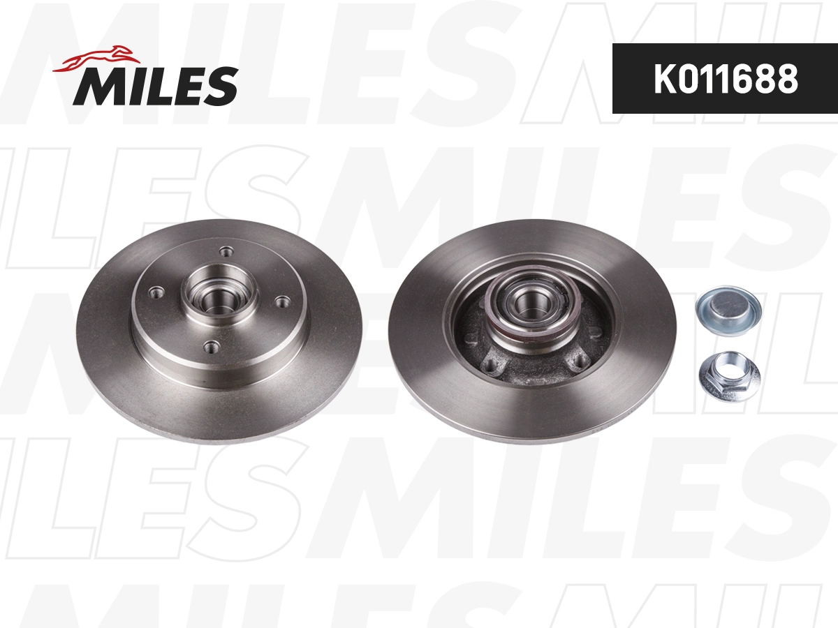 Диск тормозной MILES K011688
