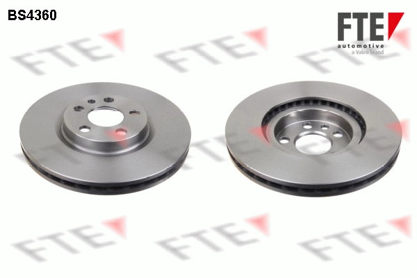 Диск тормозной FTE BS4360