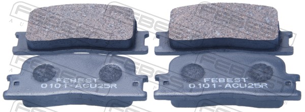 Колодка тормозная дисковая комплект FEBEST 0101-ACU25R