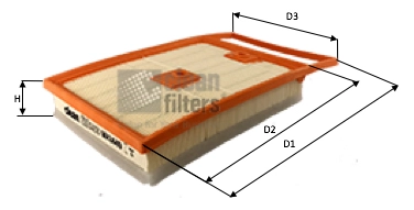  CLEAN FILTERS MA3449