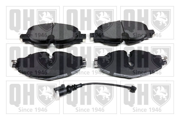 Колодки тормозные дисковые QUINTON HAZELL BP1820