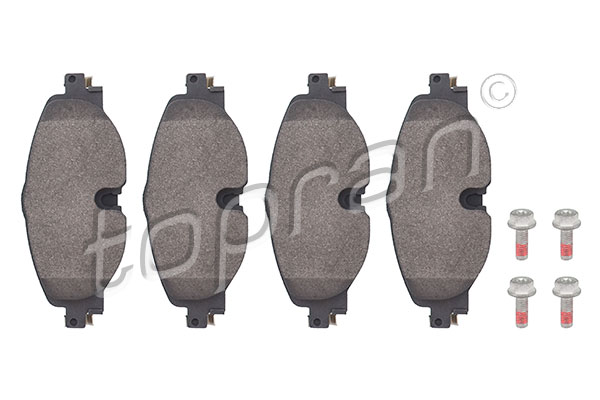 Set brake pads HANS PRIES/TOPRAN 116955