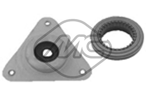 К-кт подушки амортизатора clio-iii-iv/captur/modus (06843+06844+болты) METALCAUCHO 06845