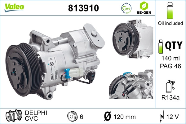 Запчасть VALEO 813910