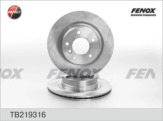 Диск тормозной FENOX TB219316
