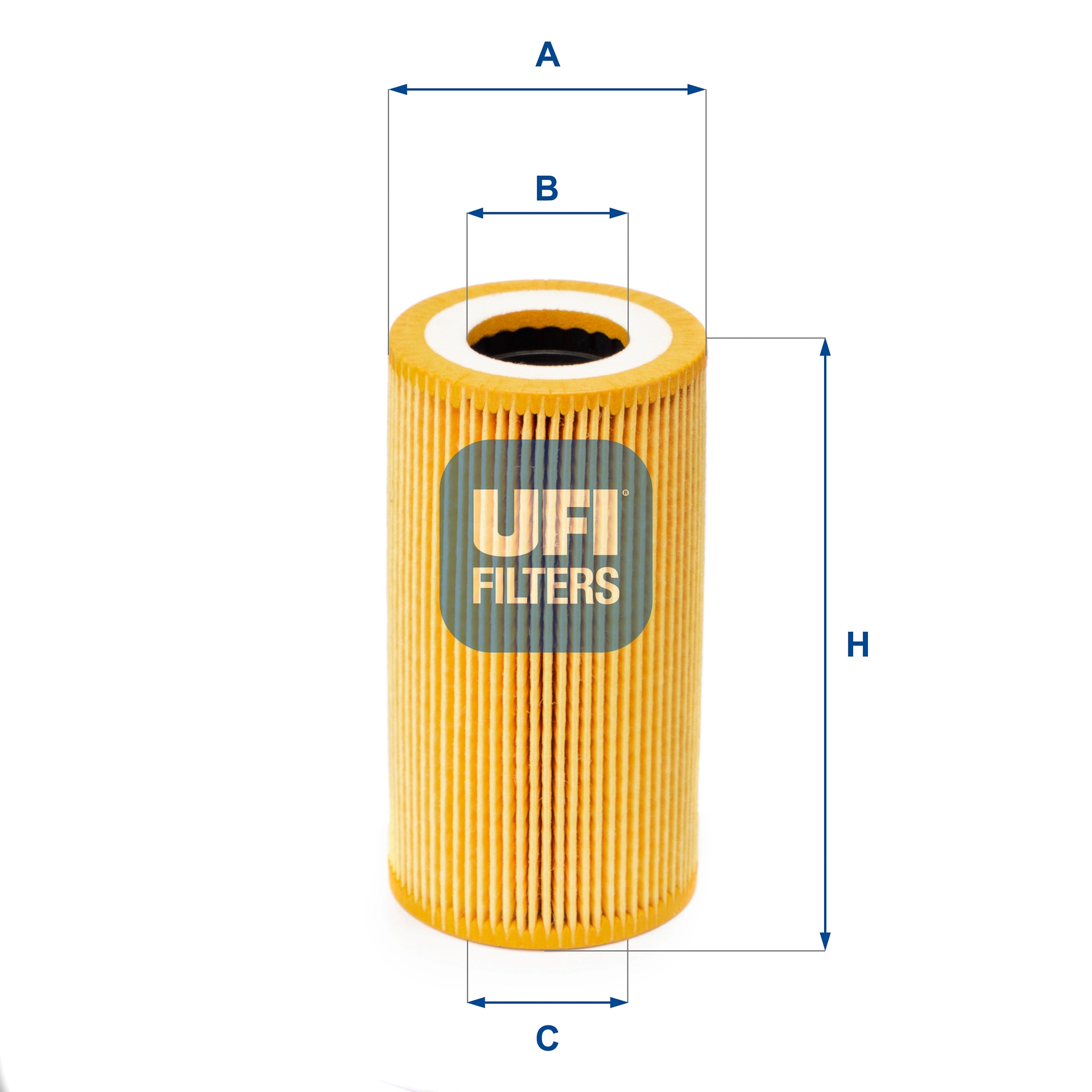 Фильтр масляный UFI 25.165.00