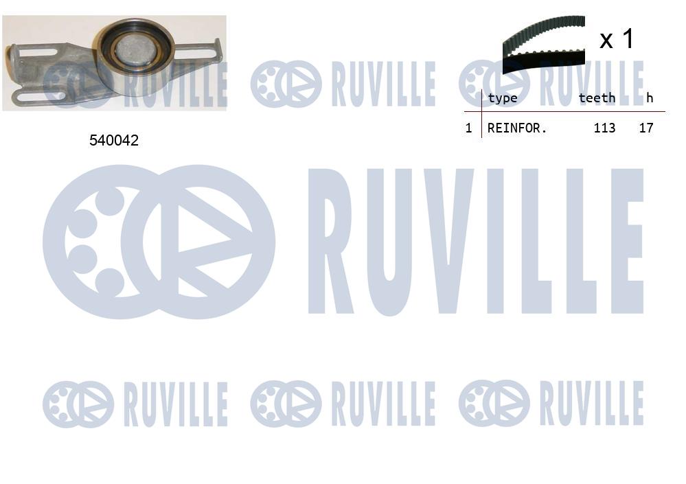 Комплект зубчатого ремня RUVILLE 550169