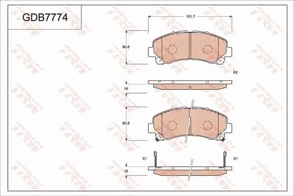 2608404 TRW GDB7774