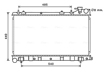Запчасть AVA QUALITY COOLING SU2103