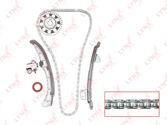 Комплект цепи грм LYNXAUTO TK-0040