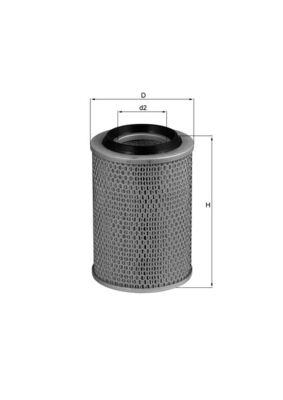 Фильтр воздушный MAHLE/KNECHT LX567