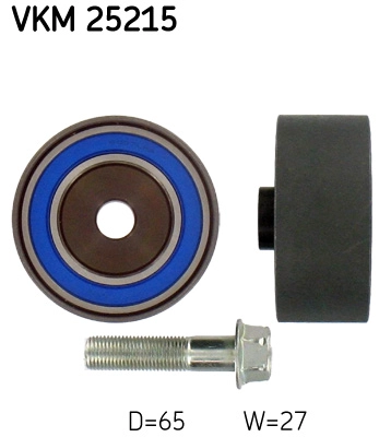 Ролик промежуточный ремня грм SKF VKM25215