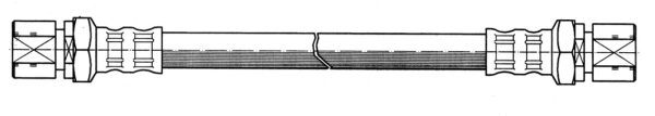 Шланг тормозной CEF 511699
