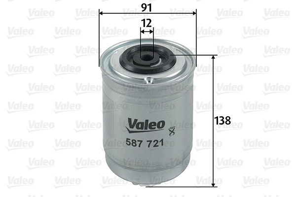 Фильтр топливный VALEO 587721
