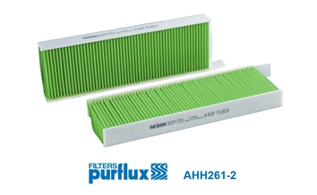 Комплект фильтров воздушных салона cabinhepa+ PURFLUX AHH261-2