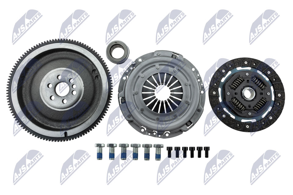Комплект сцепления с одномассовым маховиком bmw 1 e81/e87 2.0i 2004-20073 e90/e91 2.0i 2004-2012 NTY NZSBM007