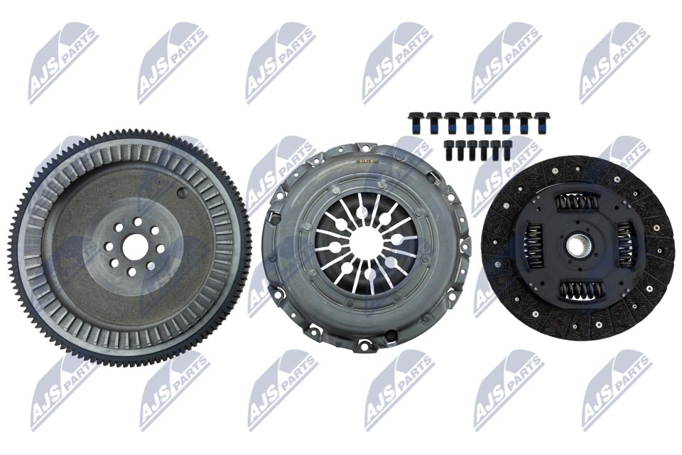 Комплект сцепления с одномассовым маховиком ford c-max 1.8tdci 07-10focus 1.8tdci 05-12 NTY NZSFR008
