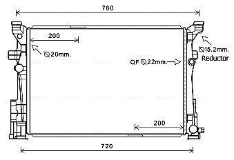 Запчасть AVA QUALITY COOLING MS2653
