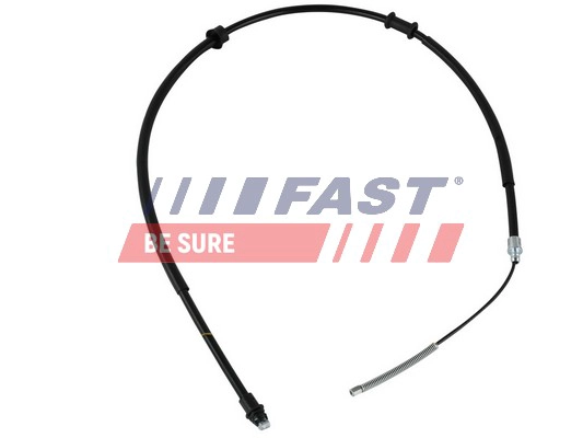 Трос тормозной fiat panda 03 зад лев 1408/1163 mm FAST FT69156