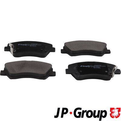 Комплект тормозных колодок дисковый тормоз jp group