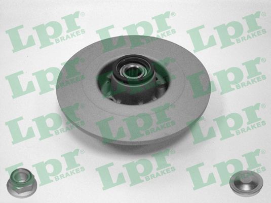 Тормозной диск lpr hub brake disc line - full coated