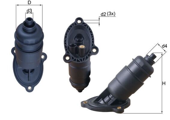 Фильтр акпп MAHLE/KNECHT HX155