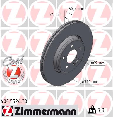 Деталь ZIMMERMANN 400.5524.30