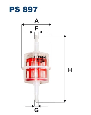 Фильтр топливный FILTRON PS897