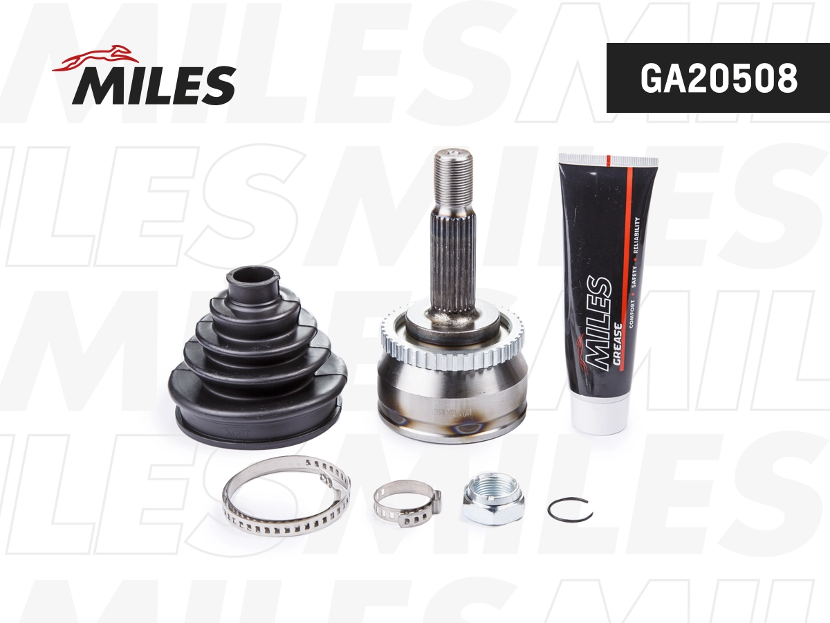 Шрус подходит для volvo s40/v40 1.6-2.0 96-00 нар.(abs) ga20508 MILES GA20508