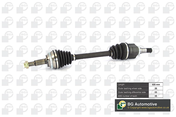 Приводной вал BGA DS7610L