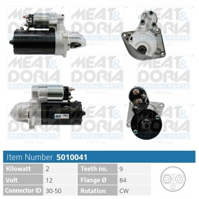Стартер MEAT & DORIA 5010041