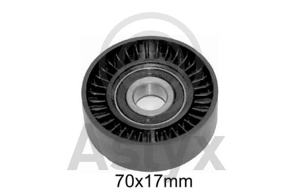 Ролик ген. psa audi a3/mb d17x70x25mm (только ролик) ASLYX AS202339