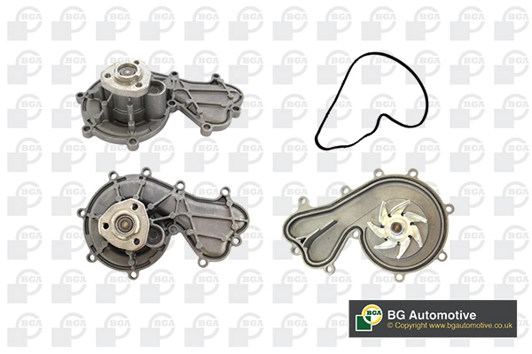 Насос водяной audi a4 2011- a5 2011- a6 2013- a7 2011- a8 2012-2014 q7 2011- BGA CP0140