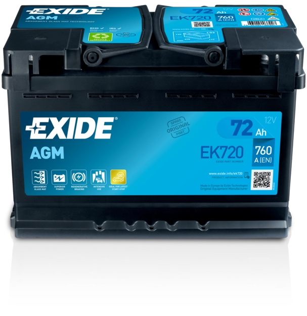 Аккумулятор EXIDE EK720