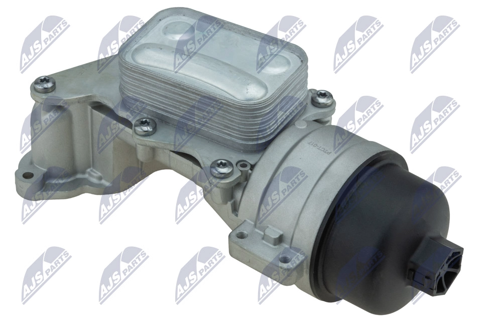 Корпус теплообменника с фильтром и радиатором psa bmw 2010- (двс 1.6 ep6) NTY CCLCT017