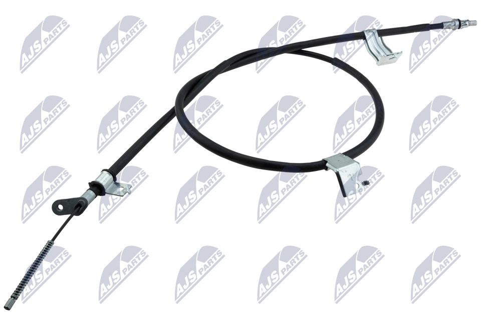 Трос стояночного тормоза nissan qashqai 07- /лев/ NTY HLRNS005