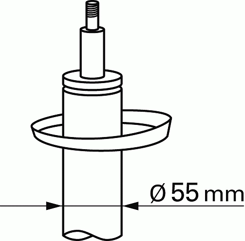 Амортизатор подвески SACHS 311013