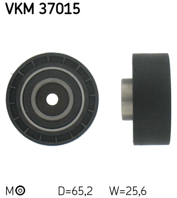 Ролик натяжной поликлинового ремня SKF VKM37015