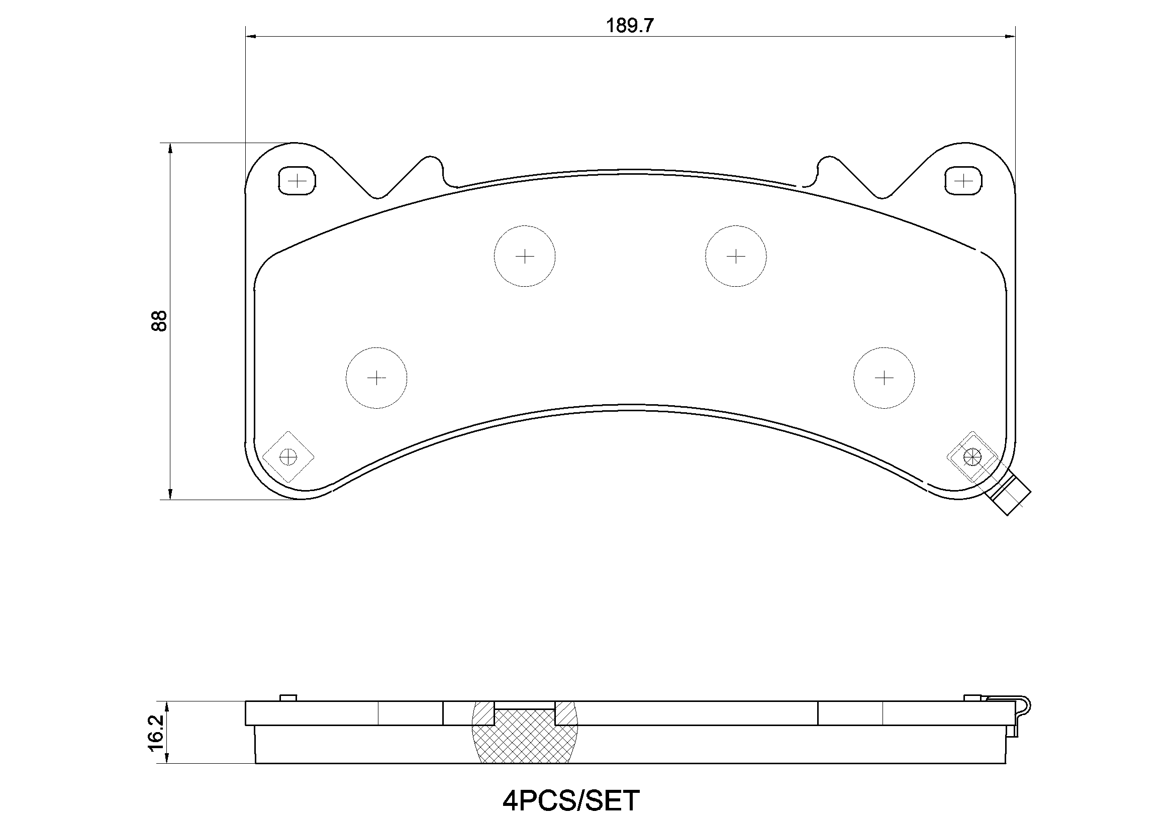 ( p 10 103 ) к-т дисков. тормоз. колодок BREMBO P10103